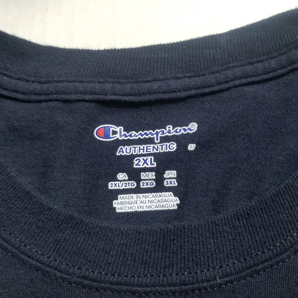 CHAMPION MEN'S WEST VIRGINIA MOUNTAINEERS SHIRT SIZE 2XL - Picture 3 of 11